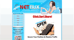Desktop Screenshot of netbux.com